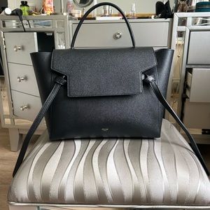 Celine Mini Belt Bag - Black